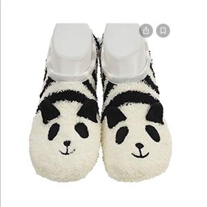 Fuzzy Panda Socks